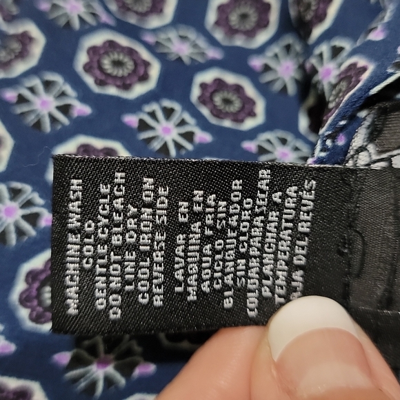 Justify Multicolored Print Top/Tunic Women's Size 3X - Picture 4 of 9